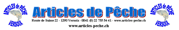 Articles de PÃªche Versoix